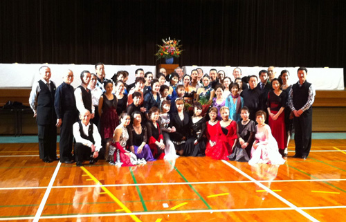 dance 平戸での社交ダンススポーツパーティー大会