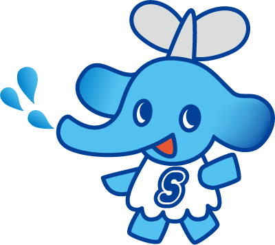 elephant ゾウさんイラスト無料ダウンロード/節水キャラクター