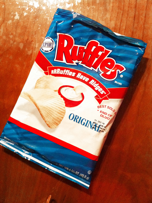 snack フリトレーのポテチ