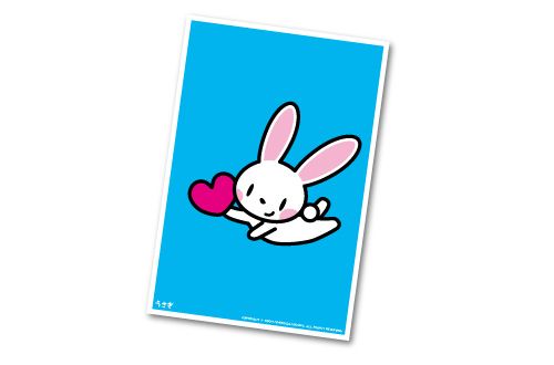 うさぎポストカード