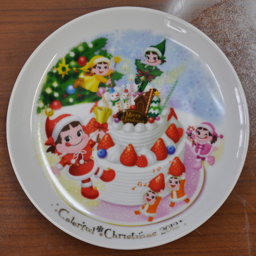 peko_dish ペコちゃんクリスマスディッシュ2012