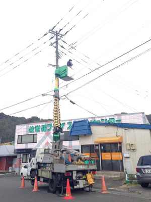 弊社の電気工事